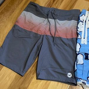 Mens bathing suits large 34 waist
